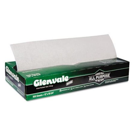 DIXIE FOOD SERVICE Dixie Food Service DXEG12 Glenvale Deli Papers; 10.75 x 12 in. 500 Per Pack & Pack of 12 G12